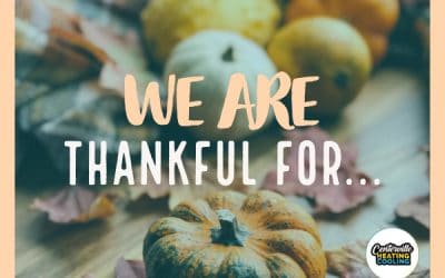 We Are Thankful For You